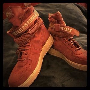 ‘The Force is Female’ AF1 Nike’s Sz. 8